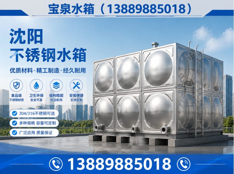 皇姑区组合式不锈钢水箱展示图